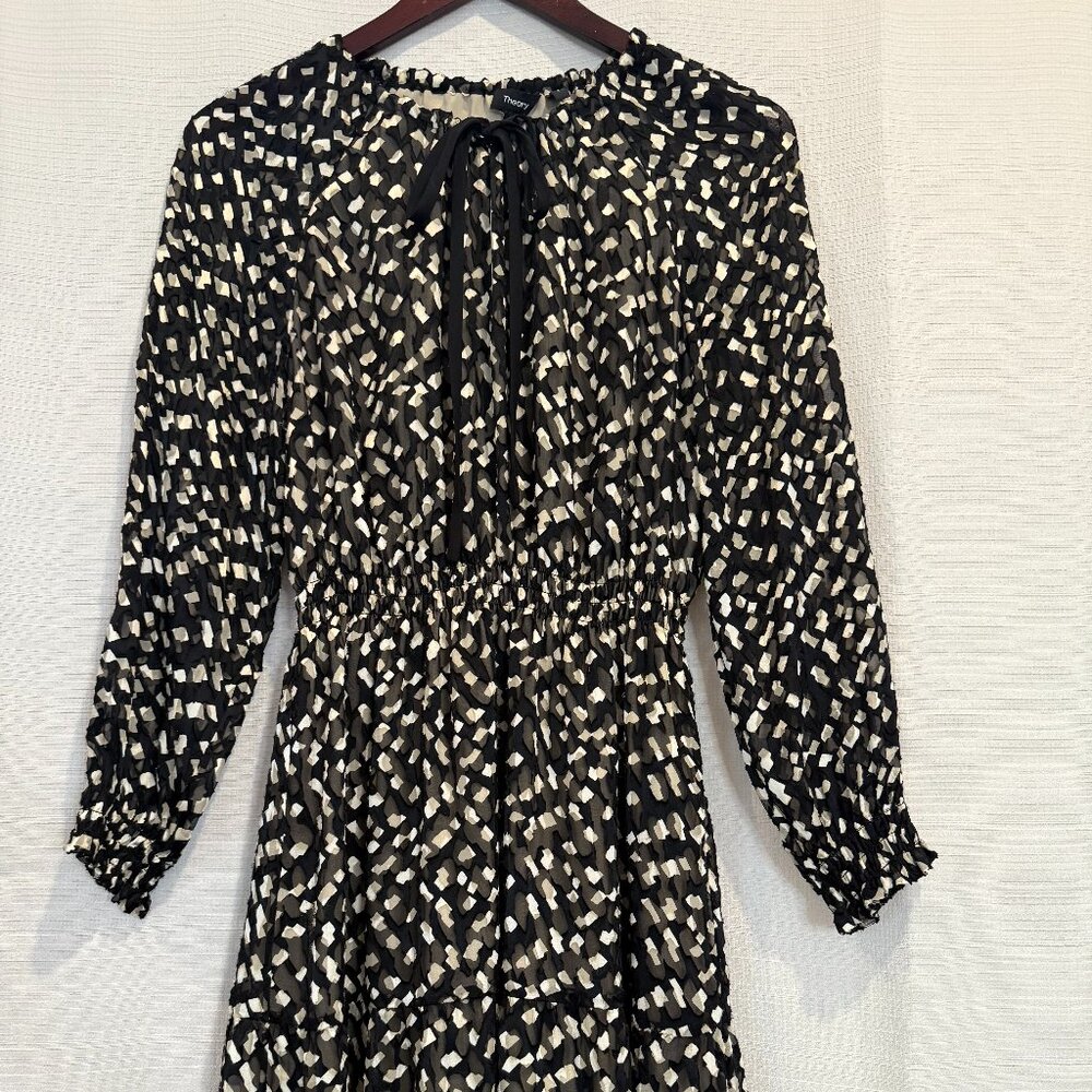 Theory Dress with Confetti Print Size S
